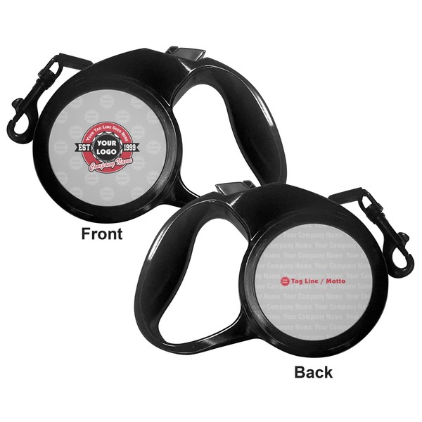 Logo & Tag Line Retractable Dog Leash - Medium Large - Apvl