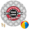 Logo & Tag Line Round Beach Towel (Personalized)