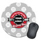 Logo & Tag Line Round Mouse Pad