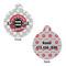 Logo & Tag Line Round Pet ID Tag - Large - Approval