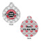 Logo & Tag Line Round Pet Tag - Front & Back