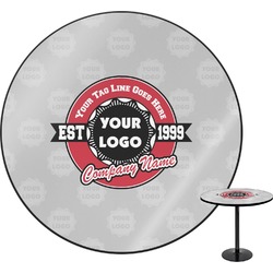 Logo & Tag Line Round Table (Personalized)