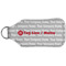 Logo & Tag Line Sanitizer Holder Keychain - Large (Back)