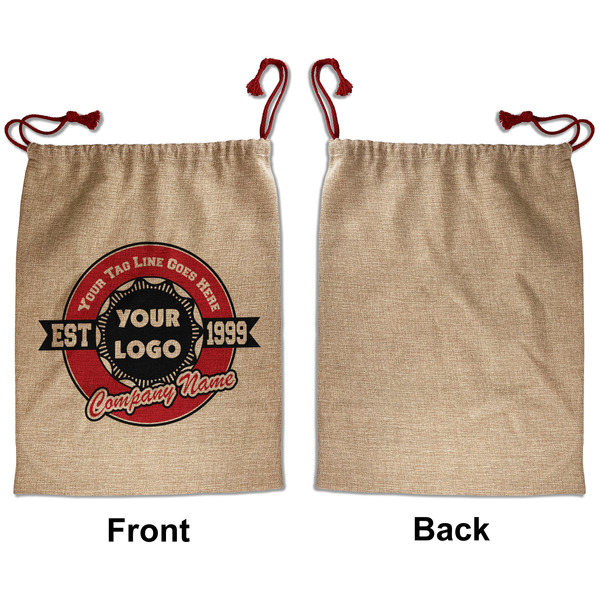 Logo & Tag Line Santa Bag - Approval - Front