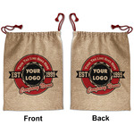 Logo & Tag Line Santa Sack - Double-Sided (Personalized)