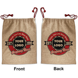 Logo & Tag Line Santa Sack - Double-Sided (Personalized)