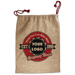 Logo & Tag Line Santa Sack - Single-Sided (Personalized)
