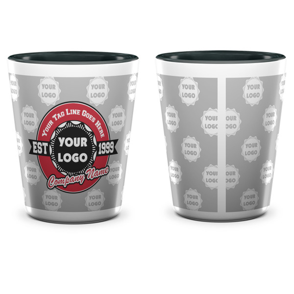 Logo & Tag Line Shot Glass - Two Tone - APPROVAL