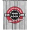 Logo & Tag Line Shower Curtain 70x90