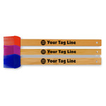 Logo & Tag Line Silicone Brush (Personalized)