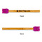 Logo & Tag Line Silicone Brushes - Purple - APPROVAL