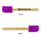 Logo & Tag Line Silicone Spatula - Purple - APPROVAL