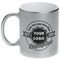 Logo & Tag Line Silver Mug - Main