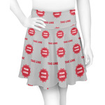 Logo & Tag Line Skater Skirt - Medium (Personalized)