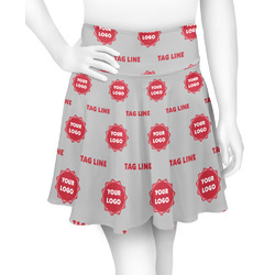Logo & Tag Line Skater Skirt - Medium (Personalized)