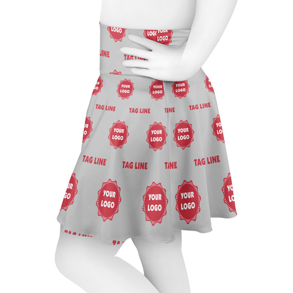 Logo & Tag Line Skater Skirt - Side