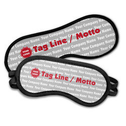 Logo & Tag Line Sleeping Eye Masks (Personalized)