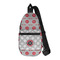 Logo & Tag Line Sling Bag - Front View