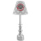Logo & Tag Line Small Chandelier Lamp - LIFESTYLE (on candle stick)
