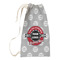 Logo & Tag Line Small Laundry Bag - Front View
