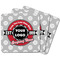 Logo & Tag Line Square Fridge Magnet - MAIN