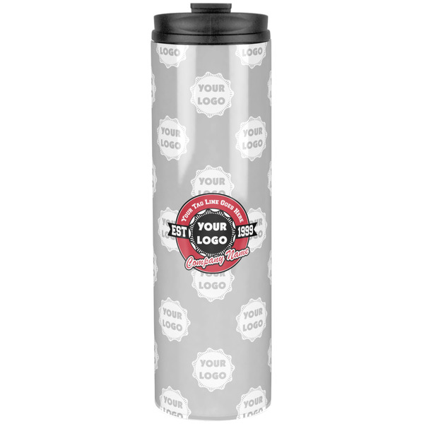 Logo & Tag Line Stainless Steel Tumbler 20 Oz - Front