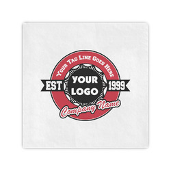 Logo & Tag Line Cocktail Napkins (Personalized)
