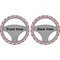 Logo & Tag Line Steering Wheel Cover- Front and Back