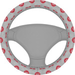 Logo & Tag Line Steering Wheel Cover (Personalized)