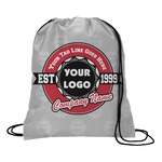 Logo & Tag Line Drawstring Backpack (Personalized)