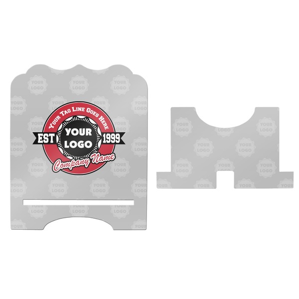 Logo & Tag Line Stylized Tablet Stand - Apvl