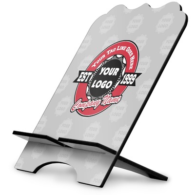 Logo & Tag Line Stylized Tablet Stand (Personalized)