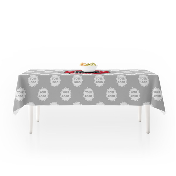 Logo & Tag Line Tablecloths (58"x102") - MAIN (side view)