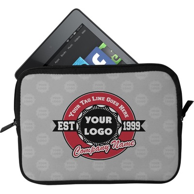 Logo & Tag Line Tablet Case / Sleeve (Personalized)