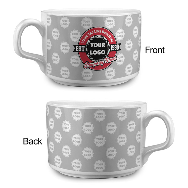 Logo & Tag Line Tea Cup - Single Apvl