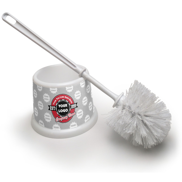 Custom Logo & Tag Line Toilet Brush (Personalized)