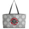 Logo & Tag Line Tote w/Black Handles - Front View