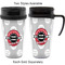 Logo & Tag Line Travel Mugs - with & without Handle
