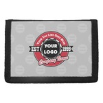 Logo & Tag Line Trifold Wallet w/ Logos