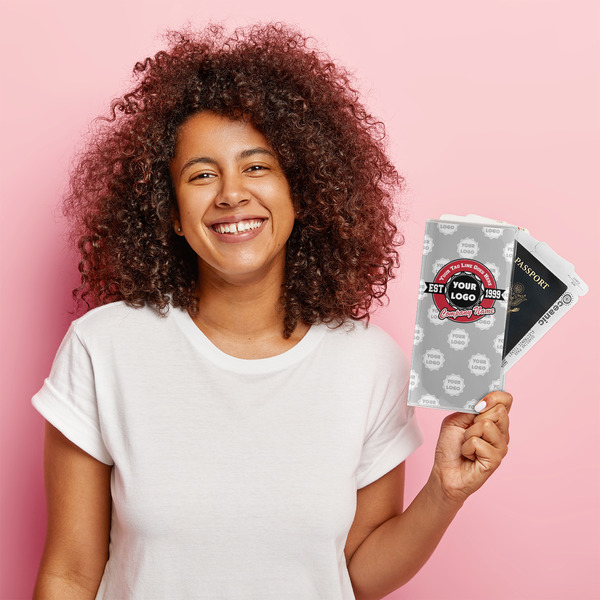 Logo & Tag Line Vinyl Document Holder - LIFESTYLE