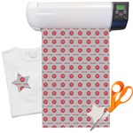 Logo & Tag Line Heat Transfer Vinyl Sheet - 12" x 18"