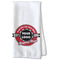 Logo & Tag Line Waffle Towel - Partial Print Print Style Image