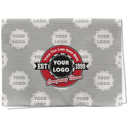 Logo & Tag Line Kitchen Towel - Waffle Weave w/ Logos