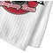 Logo & Tag Line Waffle Weave Towel - Closeup of Material Image