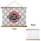 Logo & Tag Line Wall Hanging Tapestry - Landscape - APPROVAL