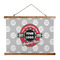 Logo & Tag Line Wall Hanging Tapestry - Wide w/ Logos