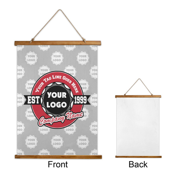Logo & Tag Line Wall Hanging Tapestry - Portrait - APPROVAL