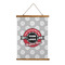 Logo & Tag Line Wall Hanging Tapestry - Portrait - MAIN