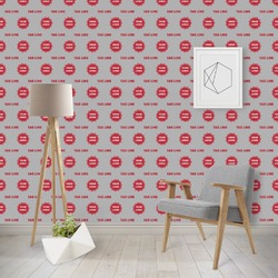 Logo & Tag Line Wallpaper & Surface Covering