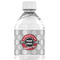 Logo & Tag Line Water Bottle Label - Single Front